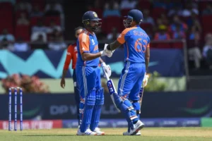 Read more about the article India crushes England in the T20 World Cup semi-final, thanks to a stellar performance by Rohit Sharma, Axar Patel, and Kuldeep Yadav