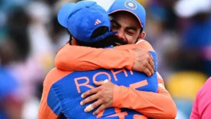 Read more about the article Kohli bids farewell to T20 cricket after clinching the World Cup for India